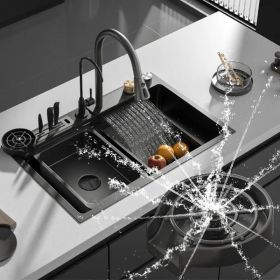 Easy-to-press automatic cup cleaning kit - perfect for homes, cafes and restaurants - requires no electricity and is durable plastic